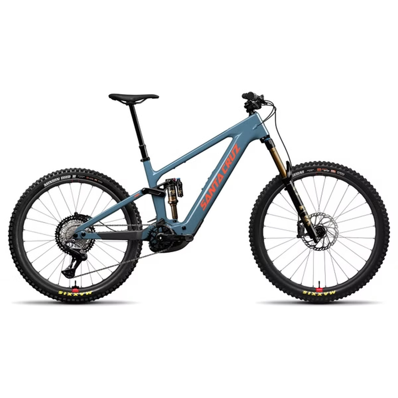 VTT Électrique Tout-Suspendu Santa Cruz Vala Carbone CC XT Di2 Lite RSV Shimano 12V 600 Wh Bosch 120 Nm MX (29''/27 5'') Bleu Gloss Slate Blue 2027