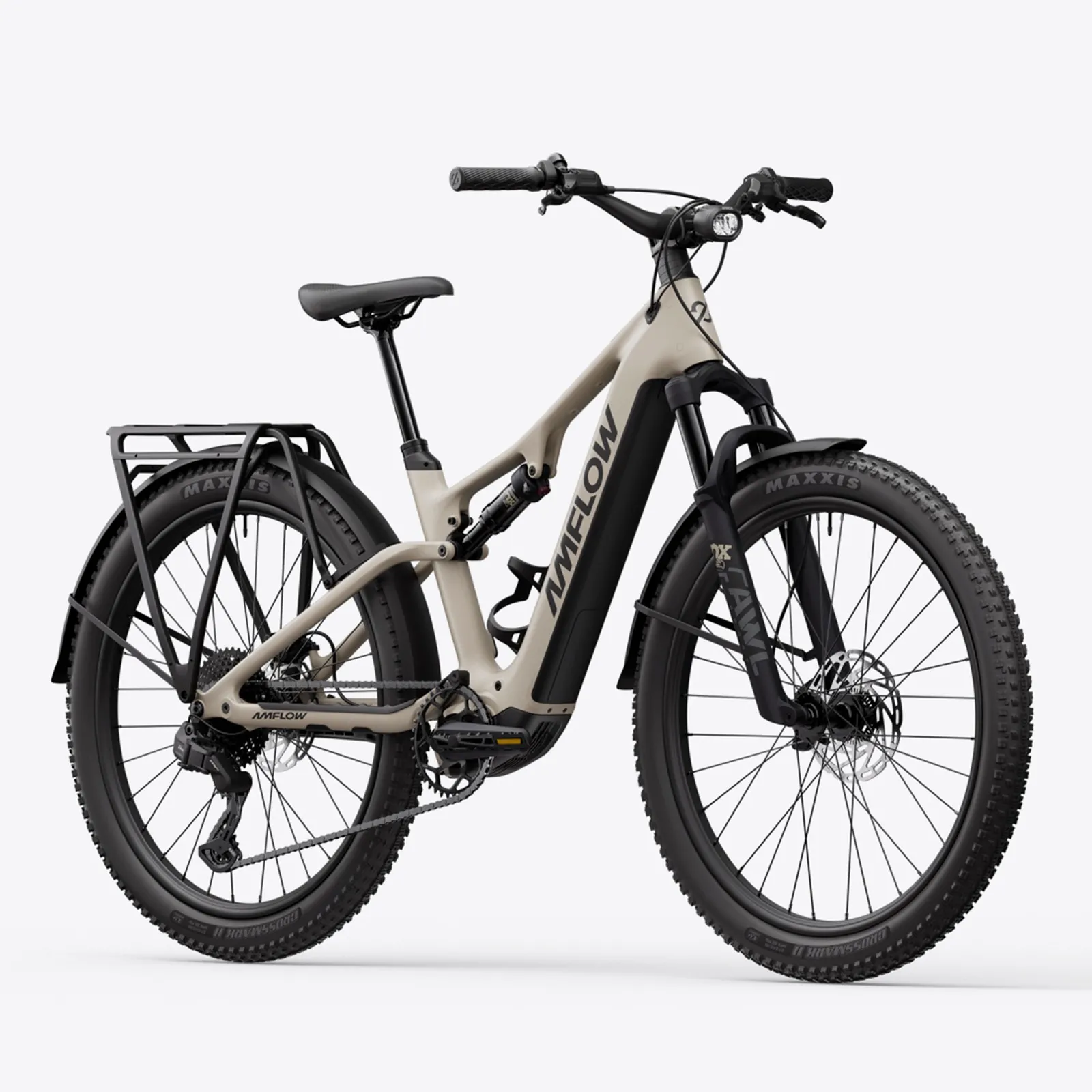 VTTAE Amflow TL Carbon 2027 Beige Silica - VTT électrique Avinox 125 Nm, 800 Wh – Image 5